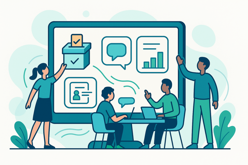 Guida base all uso delle piattaforme partecipative online