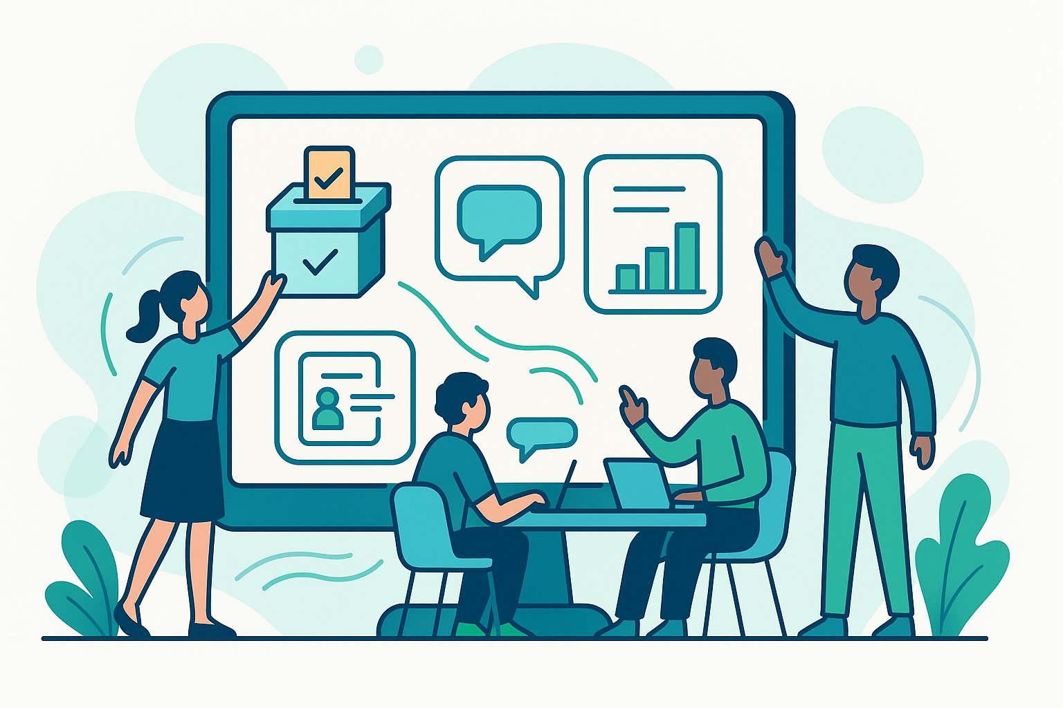 Guida base all uso delle piattaforme partecipative online